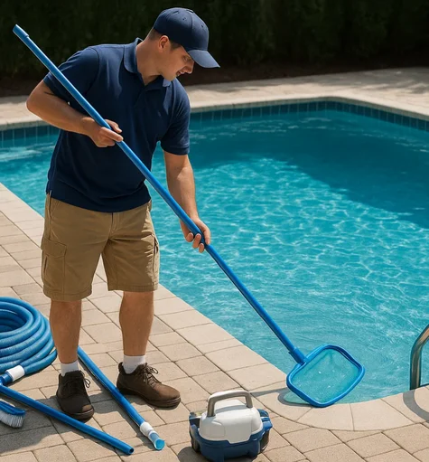 Same Day Pool Cleaning Services in Brighton